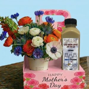 mother's day blooms & brew